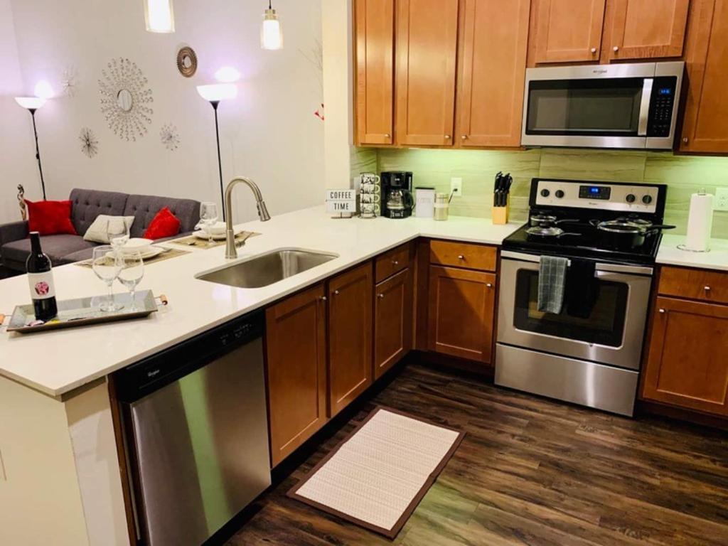 Downtown Apt Free Parking - Pool - Gym - Fully Kitchen Houston Zewnętrze zdjęcie